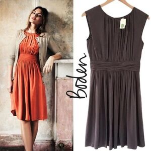 Boden Selina Goddess Dress | NWT | Dark Lavender | 6